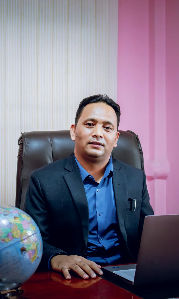 Min Bahadur Bishwokarma, Chairman